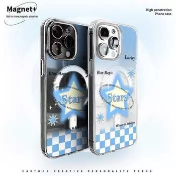 Zhitai Magnetic iPhone Case for 12/13/14/15/16 Pro Max - Two-in-One Design 14Pro