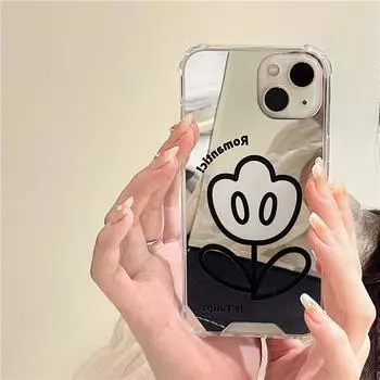 Zhitai Mirror Case for Apple iPhone 14 Pro Max/13, Creative Design for Huawei P60 & Honor 90 Huawei MATE 60 PRO/PRO+