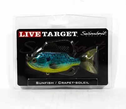 Живая мишень SFS110MS555 Swimbait Sunfish 4,75 дюйма B Y Тыквенное семя (0651)