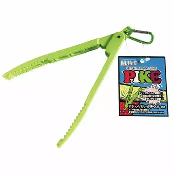 Живая щука лаймово-зеленая