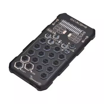 Живая звуковая карта Ручная уличная портативная звуковая карта DSP Устройство с эффектами Аудиомикшер Устройство смены голоса чёрный