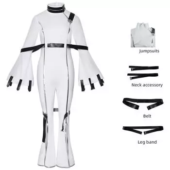 Живой сервер косплея для фильмов, аниме и игр L белый