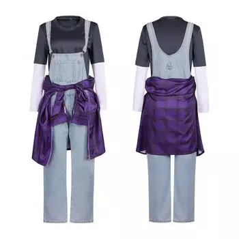 Живой сервер косплея для фильмов, аниме и игр L фиолетовый