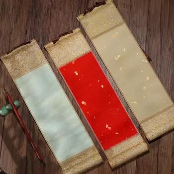 Живопись Бумага для рисования Мини-Батик Труба Свиток Каллиграфия Монтажный свиток Чайхана 08