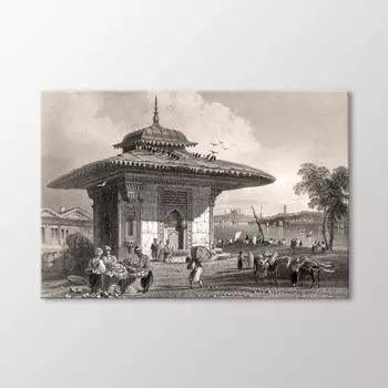 Живопись фонтана Ускюдар