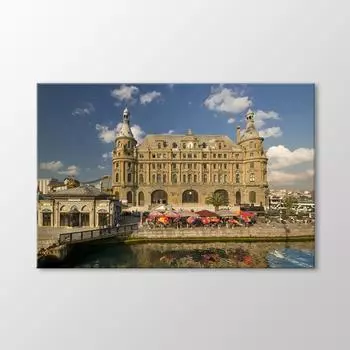 Живопись на вокзале Хайдарпаша