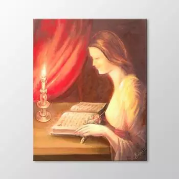 Живопись при свечах