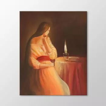 Живопись при свечах