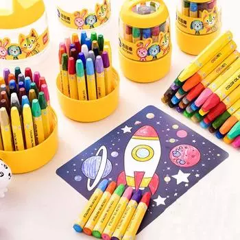 Живопись Студенты Дети Подарок Масло Пастель Эскиз Художественные Принадлежности Восковая Ручка Для Рисования Мелок Карандаш 18pcs