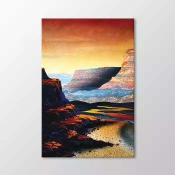 Живопись вулканических гор