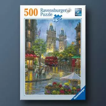 Живописный Лондон, 500 деталей, пазл Ravensburger, популярная корейская настольная игра