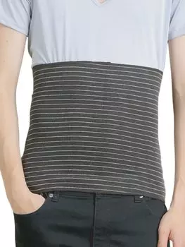 Живот Холод Тепло Влажность Тепло Сделано в Тонком [Maruonit Co., Ltd.] Мужской бандаж, Рельеф, Удержание, Впитывающий, Генерирующий, Япония, (Древесный уголь)