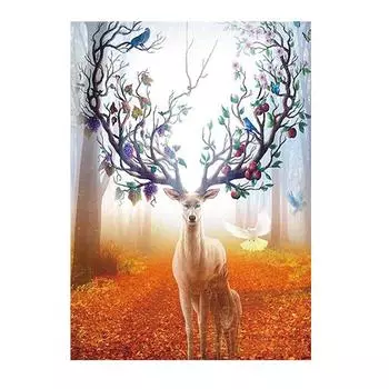 Животное Алмазная мозаика Вышивка крестиком Картина 5D Алмазная картина Все горный хрусталь Картина Украшение дома 30X40cm