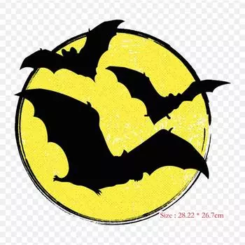 Виниловые нашивки с изображением животных Ash Williams Ashy Slashy, термопереносная печать, наклейки для одежды, аппликации «сделай сам», моющиеся нашивки