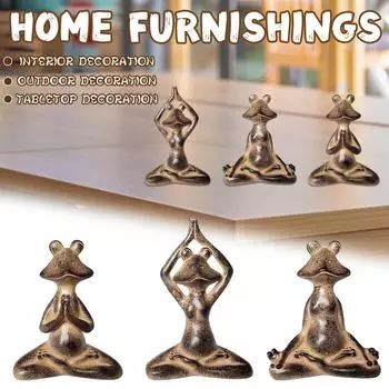 Животное Будда, миниатюрное забавное украшение для сада с животными, украшение для дома B