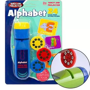 Животное Динозавр Светящаяся Игрушка Детские Игрушки Лампа-Проектор Взаимодействие Родителя и Ребенка Головоломка Раннего Образования Детская Горка 13.5*3.5cm