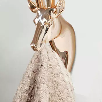 Животное голова северного оленя настенное крепление вешалка для пальто крючок для шляпы многофункциональный 5,8x2,5x6,3 дюйма декоративный