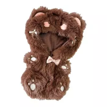 Животное Кигуруми с плечевым ремнем Товары Otakatsu Мягкая одежда Otakatsu для мягких игрушек Мягкая сумка Kigurumi Animal Bear [для 15 см] g.triger