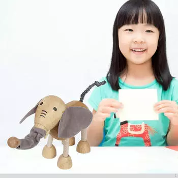 Животное Модель Кукла Игрушка Ребенок Раннее Образование Обучение Подарки Elephant