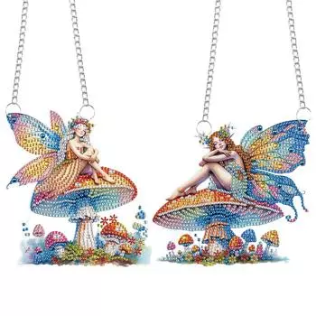 Животное особой формы алмазная картина подвесной кулон для декора окна сада GH2007