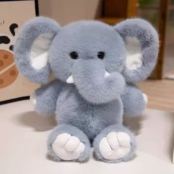 Животные для детской комнаты, милый слон, динозавр, плюшевая игрушка, кукла, детская кровать, сон, успокаивающая кукла, подушка 40cm
