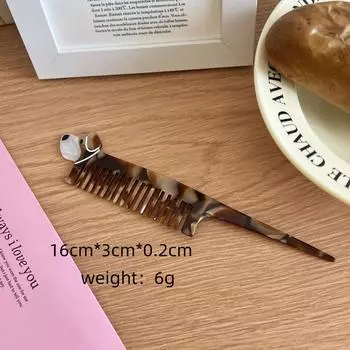 Животный ацетатный гребень Мультяшные парикмахерские расчески Портативная расческа для макияжа Студент Style 15