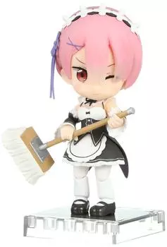 Жизнь в другом баране ПВХ окрашенная подвижная фигурка Q-posh ReZERO - Начальный мир - Немасштабируемая