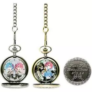 Жизнь в ином мире с нуля Карманные часы Ram Rem День рождения Мемориал в 2019 году Набор из 2 Re: и вер.