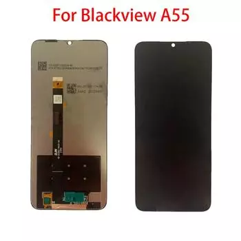 ЖК-экран для Blackview A55, ЖК-дисплей, дигитайзер сенсорного экрана, полная замена в сборе чёрный