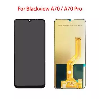 ЖК-экран для Blackview A70 Pro, ЖК-дисплей, дигитайзер сенсорного экрана, полная замена в сборе чёрный
