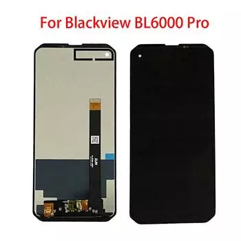 ЖК-экран для Blackview BL6000 Pro, ЖК-дисплей, дигитайзер сенсорного экрана, полная замена в сборе чёрный