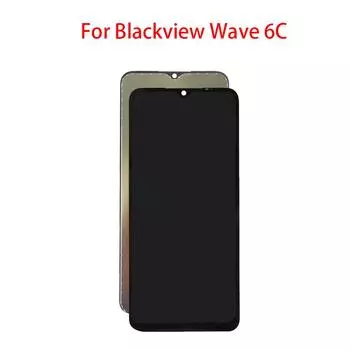 ЖК-экран для Blackview Wave 6C, ЖК-дисплей, дигитайзер сенсорного экрана, полная замена в сборе чёрный