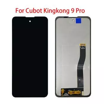 ЖК-экран для Cubot Kingkong 8 Kingkong 9 Pro, ЖК-дисплей, дигитайзер сенсорного экрана, полная замена в сборе Cubot Kingkong 8 чёрный