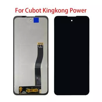 ЖК-экран для Cubot KingKong Power, ЖК-дисплей, дигитайзер сенсорного экрана, полная замена в сборе чёрный