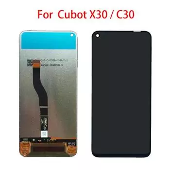 ЖК-экран для Cubot X30 C30, ЖК-дисплей, дигитайзер сенсорного экрана, полная замена в сборе чёрный