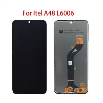 ЖК-экран для Itel A48 L6006, ЖК-дисплей, дигитайзер сенсорного экрана, полная замена в сборе чёрный