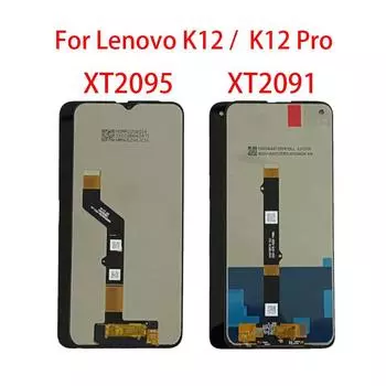 ЖК-экран для Lenovo K12 Pro XT2091 XT2095, ЖК-дисплей, дигитайзер сенсорного экрана, полная замена в сборе For Lenovo K12 чёрный