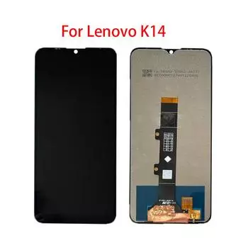 ЖК-экран для Lenovo K14, ЖК-дисплей, дигитайзер сенсорного экрана, полная сборка, запасная часть чёрный