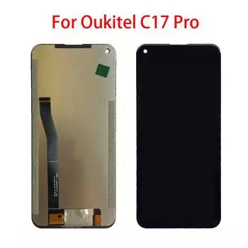 ЖК-экран для Oukitel C17 Pro, ЖК-дисплей, дигитайзер сенсорного экрана, полная замена в сборе чёрный