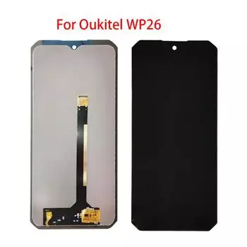 ЖК-экран для Oukitel WP26, ЖК-дисплей, сенсорный экран, цифровой модуль, панель в сборе, запасная часть чёрный
