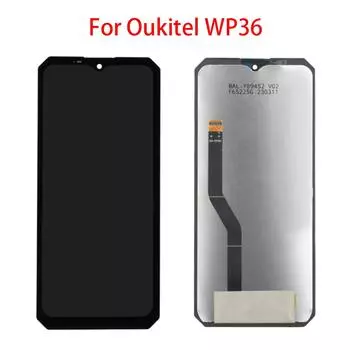 ЖК-экран для Oukitel WP36, ЖК-дисплей, сенсорный экран, цифровой модуль, панель в сборе, запасная часть чёрный