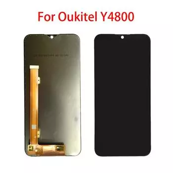 ЖК-экран для Oukitel Y4800, ЖК-дисплей, дигитайзер сенсорного экрана, полная замена в сборе чёрный