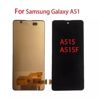 ЖК-экран для Samsung Galaxy A51 A515 A515F SM-A515F/DS ЖК-дисплей с дигитайзером сенсорного экрана в сборе TFT чёрный