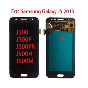 ЖК-экран для Samsung Galaxy J5 2015 J500 J500F J500M ЖК-дисплей с сенсорным экраном и дигитайзером в сборе Замена TFT золотой