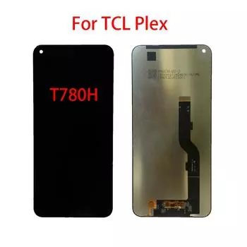 ЖК-экран для TCL Plex T780H, ЖК-дисплей, дигитайзер сенсорного экрана, полная замена в сборе чёрный