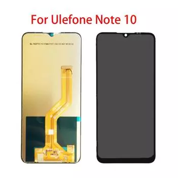 ЖК-экран для Ulefone Note 10, ЖК-дисплей, дигитайзер сенсорного экрана, полная замена в сборе чёрный