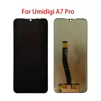 ЖК-экран для Umidigi A7 Pro, ЖК-дисплей, дигитайзер сенсорного экрана, полная замена в сборе чёрный