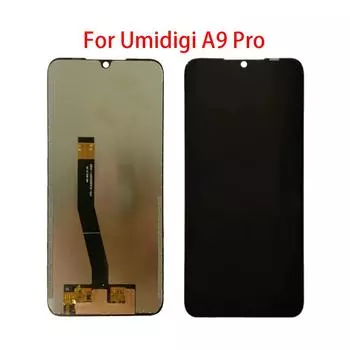ЖК-экран для Umidigi A9 Pro, ЖК-дисплей, дигитайзер сенсорного экрана, полная замена в сборе чёрный