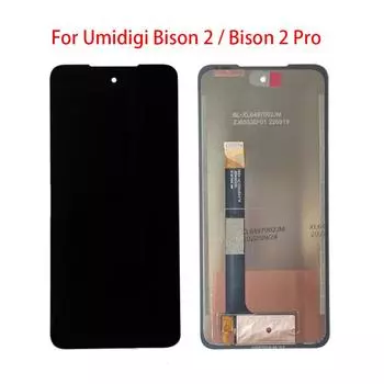 ЖК-экран для Umidigi Bison 2/Bison 2 Pro, ЖК-дисплей, дигитайзер сенсорного экрана, полная замена в сборе чёрный