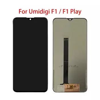 ЖК-экран для Umidigi F1/F1 Play, ЖК-дисплей, дигитайзер сенсорного экрана, полная замена в сборе Umidigi F1 чёрный